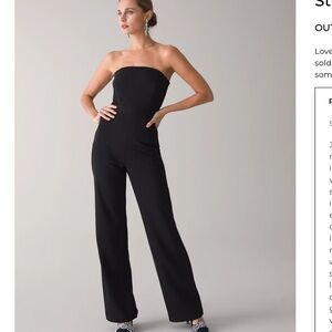 Elegant Black Strapless Jumpsuit 8